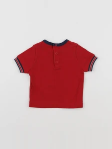 Petit Bateau - tee-shirt rouge - 3 mois