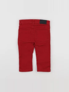 Jacadi - jean rouge - 12 mois
