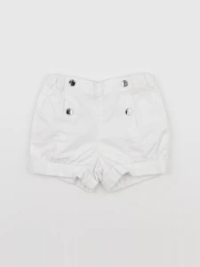 Jacadi - short blanc - 6 mois