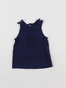 La Redoute - débardeur bleu - 12 mois