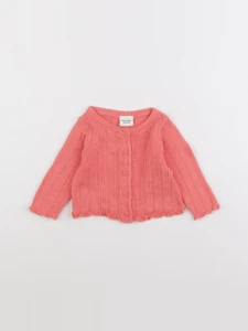 Tape à l'oeil - gilet rose - 3 mois