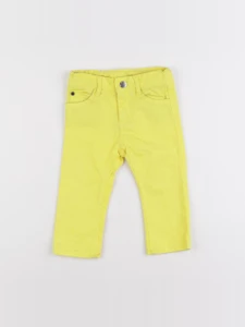 Jacadi - jean jaune fluo - 12 mois
