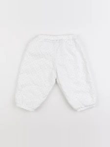 Jacadi - pantalon blanc - 12 mois