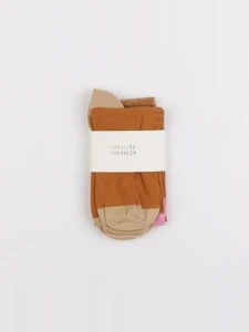 Longlivethequeen - chaussettes marron - 12 ans