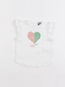 Bonton - tee-shirt blanc - 12 mois