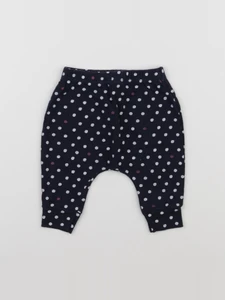Petit Bateau - sarouel bleu - 3 mois