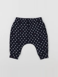 Petit Bateau - sarouel bleu - 3 mois