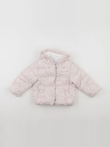 Vertbaudet - doudoune rose, or - 2 ans