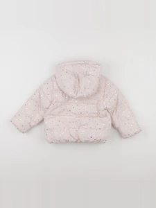 Vertbaudet - doudoune rose, or - 2 ans