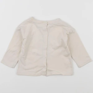 Vertbaudet - tee-shirt beige - 6 mois