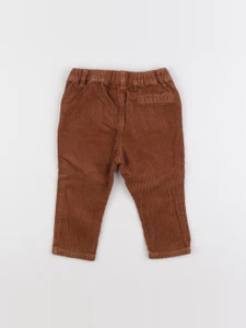 Vertbaudet - pantalon marron - 18 mois