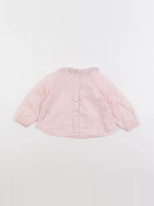 Cyrillus - blouse rose - 18 mois