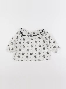 Frangin Frangine - blouse beige - 2 ans