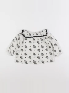 Frangin Frangine - blouse beige - 2 ans