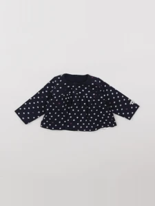 Petit Bateau - tee-shirt bleu - 3 mois