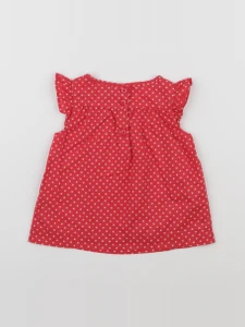 GAP - blouse rouge - 12/18 mois