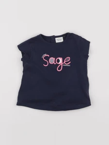 Tape à l'oeil - tee-shirt bleu - 9 mois