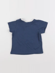 Tape à l'oeil - tee-shirt bleu - 6 mois