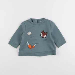 Vertbaudet - sweat vert - 3 mois