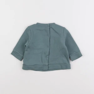 Vertbaudet - sweat vert - 3 mois