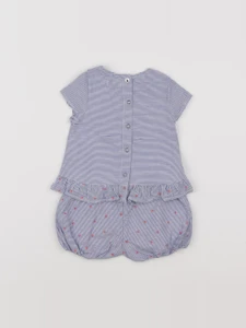 IKKS - ensemble bleu - 6 mois