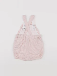 Petit Bateau - salopette rose - 6 mois