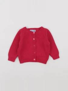 Jacadi - gilet rose - 6 mois