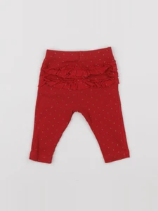 Petit Bateau - legging rouge - 6 mois