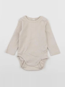 H&M - body beige - 6 mois