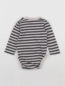 H&M - body beige - 6 mois