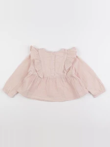 Vertbaudet - blouse rose - 18 mois