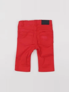 Jacadi - pantalon doublé rouge - 6 mois