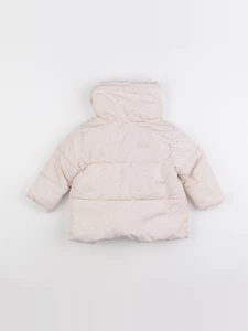 Zara - doudoune rose - 9/12 mois