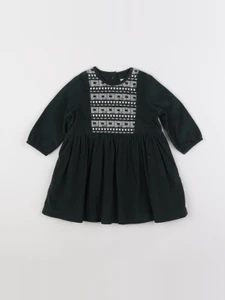 Boutchou - robe vert - 6 mois