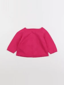 Jacadi - gilet rose - 6 mois