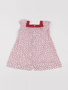 Jacadi - robe rouge - 12 mois