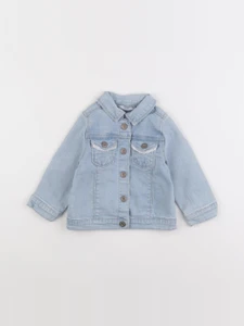 Vertbaudet - veste bleu - 12 mois