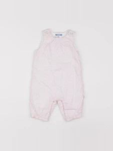 Jacadi - salopette doublé rose - 3 mois