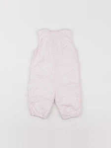 Jacadi - salopette doublé rose - 3 mois