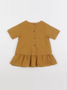 Boutchou - robe jaune - 6 mois