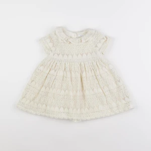 Boutchou - robe blanc - 9 mois