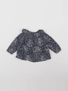 Jacadi - blouse liberty bleu - 6 mois