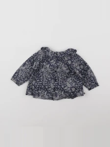 Jacadi - blouse liberty bleu - 6 mois