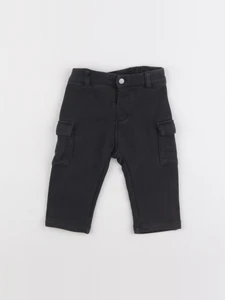 Petit Bateau - pantalon gris - 6 mois