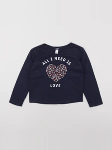 Okaidi - tee-shirt bleu - 4 ans