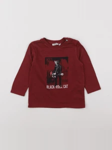 IKKS - tee-shirt rouge - 18 mois