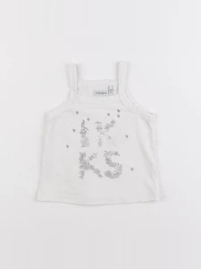 IKKS - débardeur blanc - 12 mois