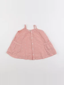 1+ In the family - robe rose - 6 mois
