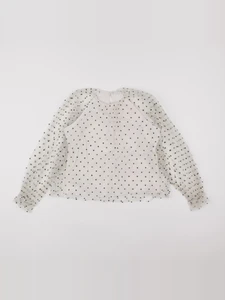 Zara - blouse blanc - 10 ans