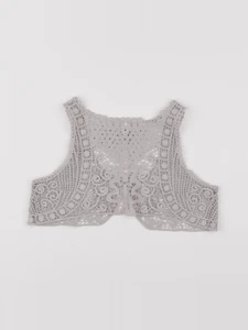 IKKS - gilet court marron - 10 ans
